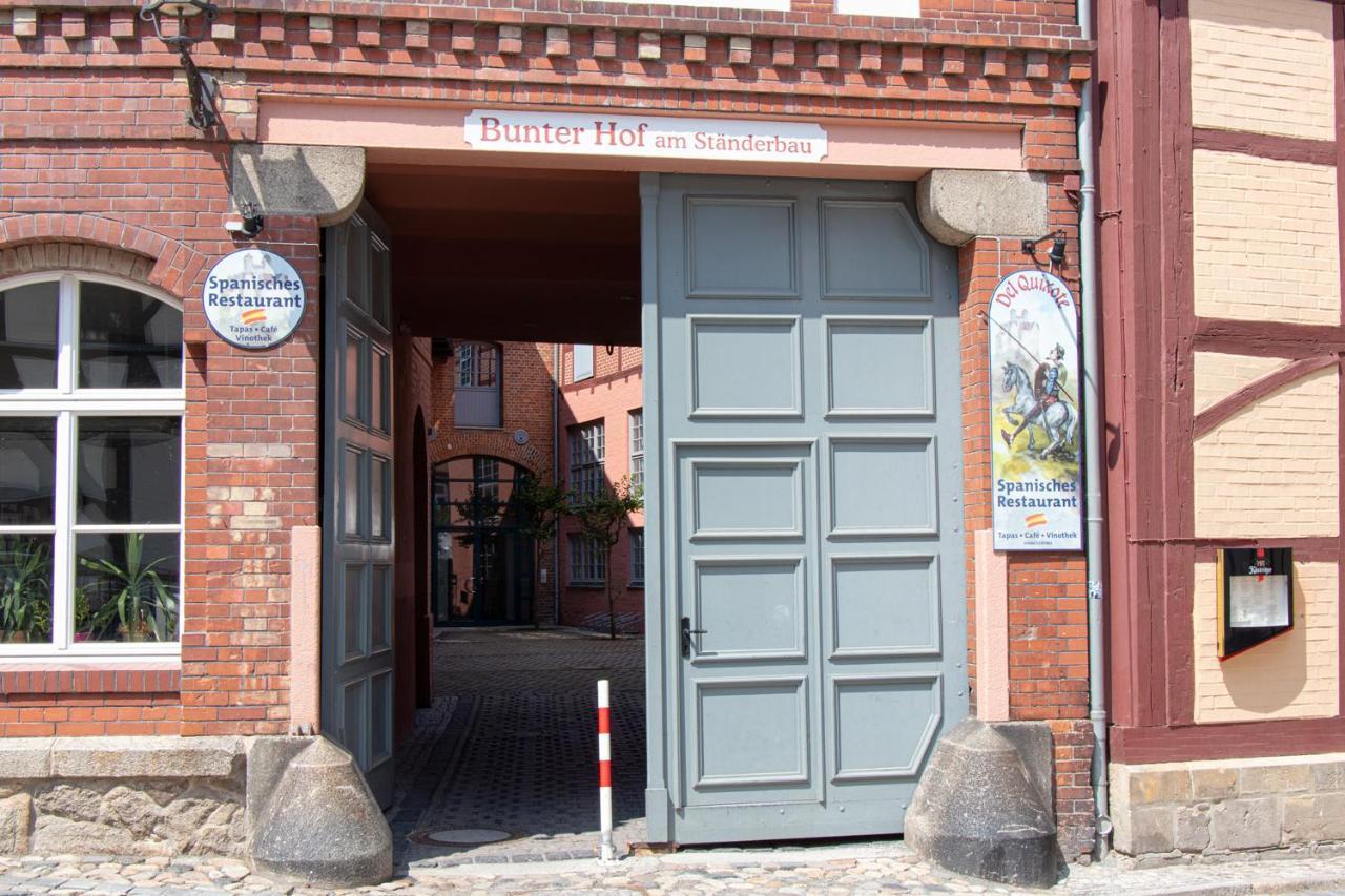Ferienwohnungen Bunter Hof 크베들린부르크 외부 사진