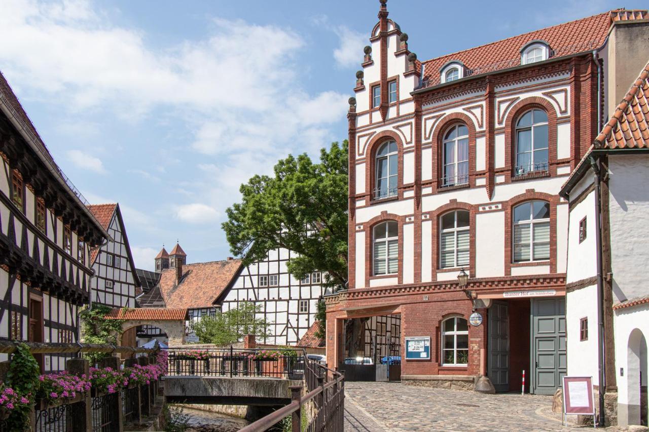 Ferienwohnungen Bunter Hof 크베들린부르크 외부 사진